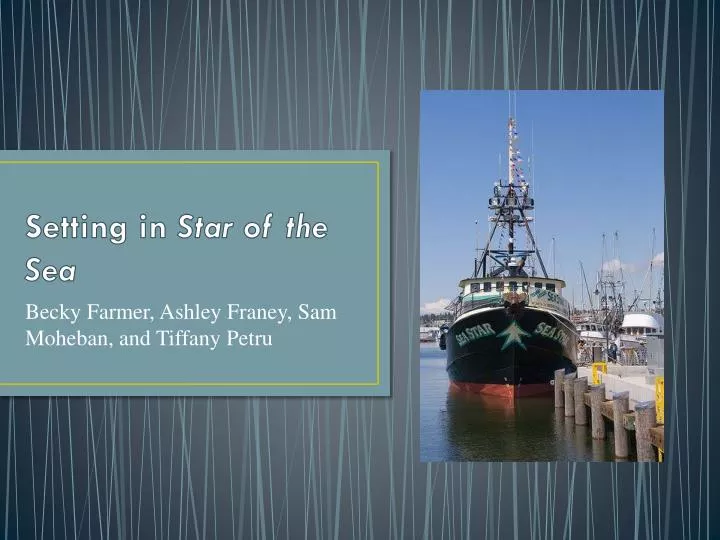 setting in star of the sea