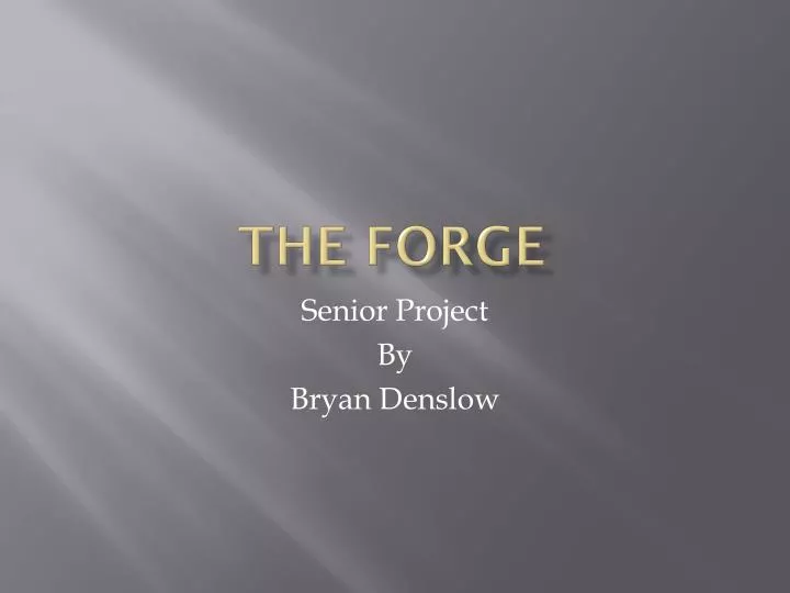 the forge