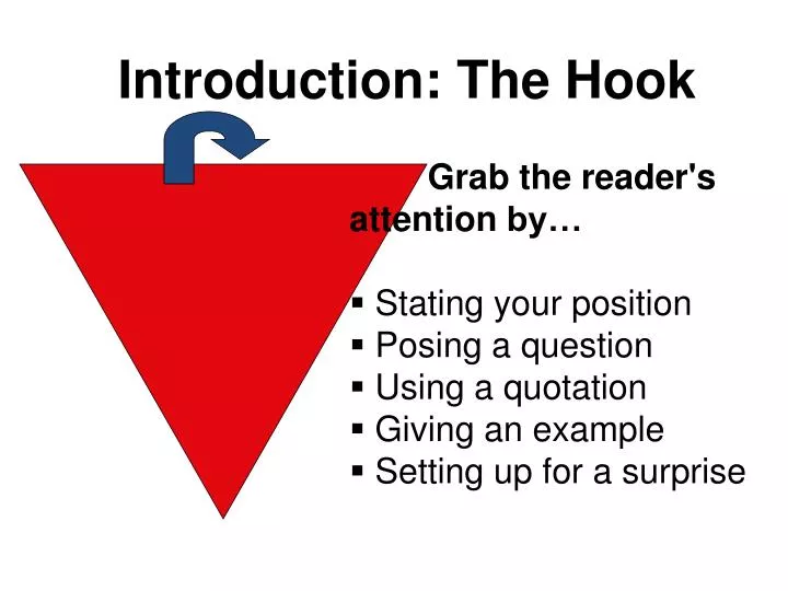 introduction the hook