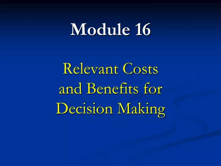 module 16