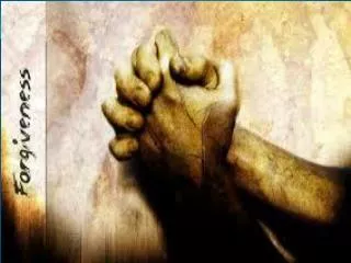 forgiveness