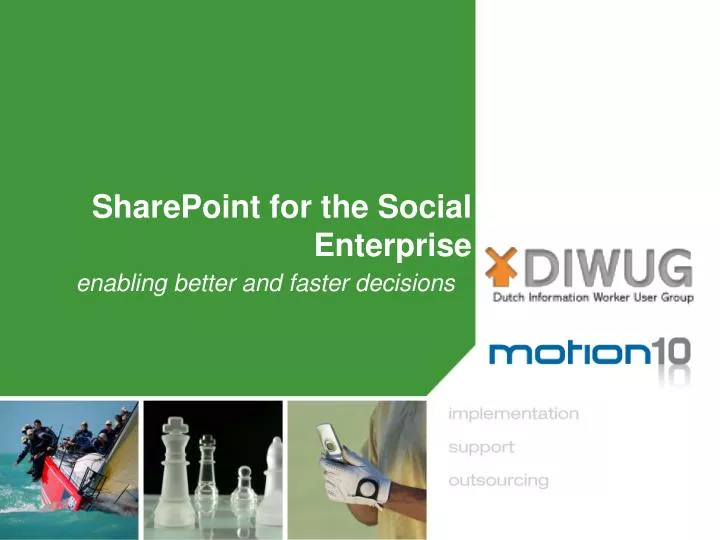 sharepoint for the social enterprise