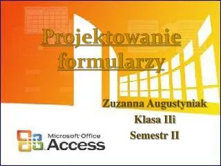 Projektowanie formularzy