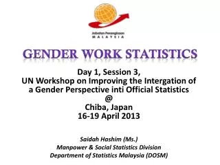 Gender work Statistics