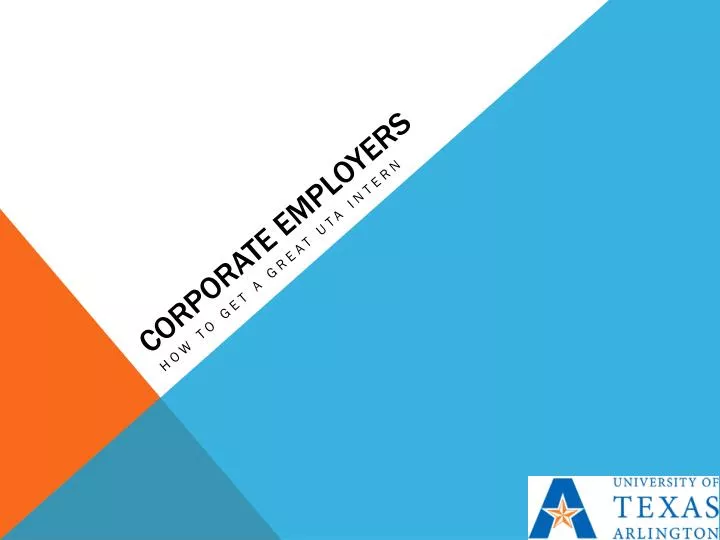 corporate employers
