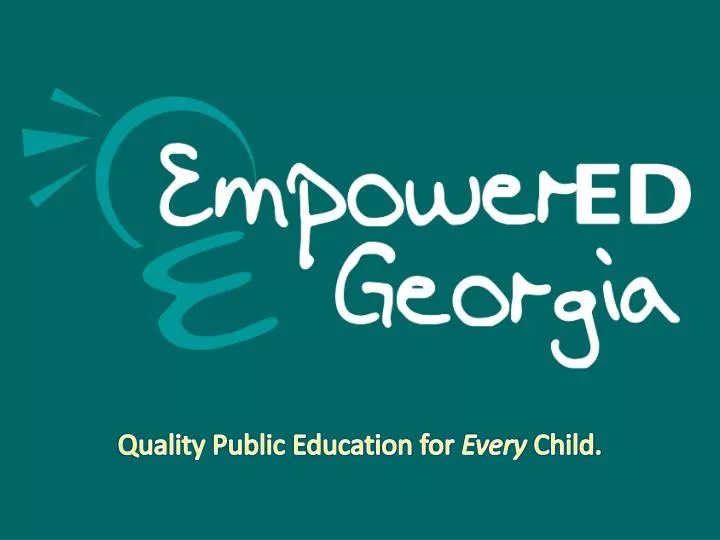 quality public education for every child