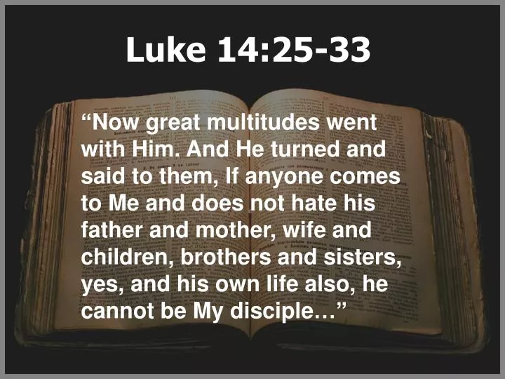 luke 14 25 33