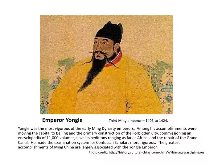 emperor yongle third ming emperor 1403 to 1424