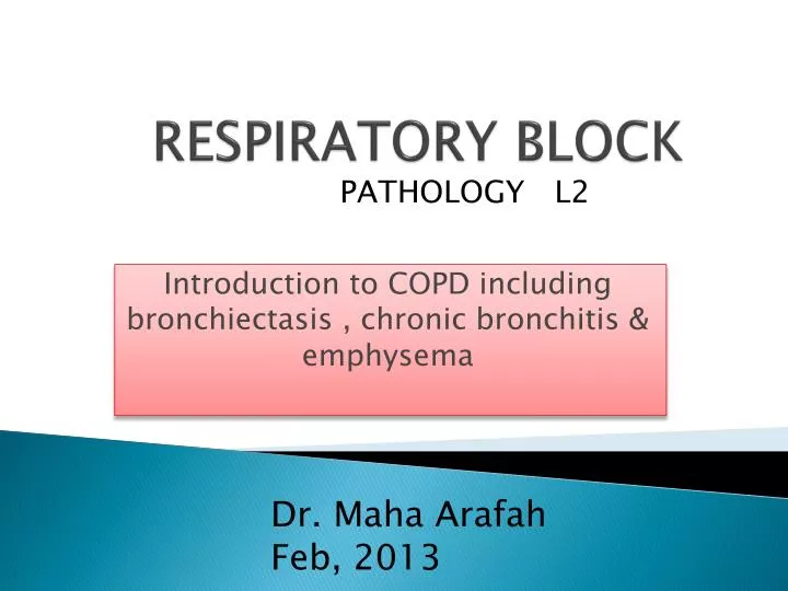 respiratory block