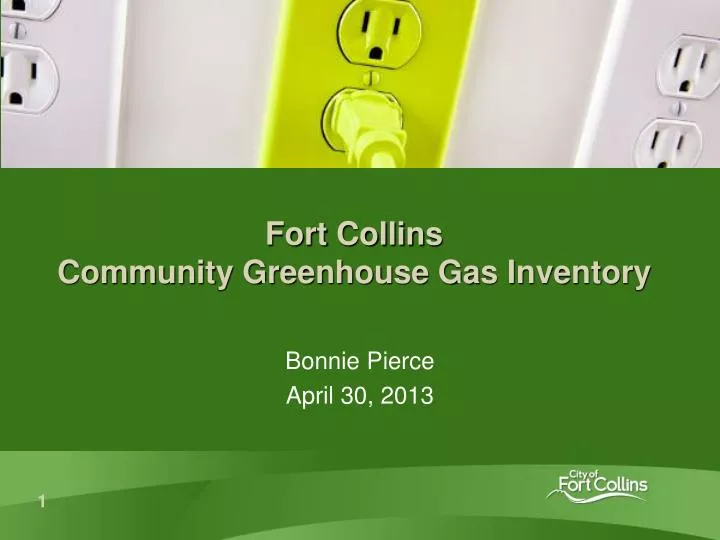 fort collins community greenhouse gas inventory