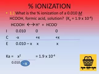 ionization