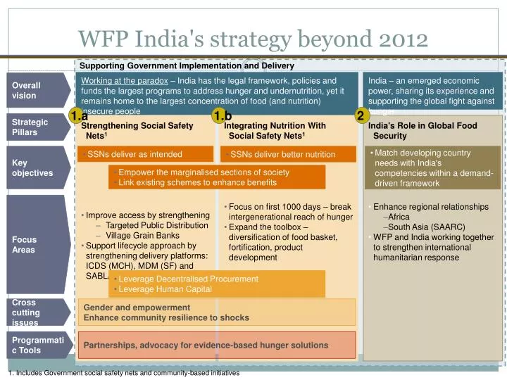 wfp india s strategy beyond 2012