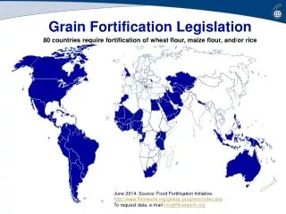 Grain Fortification Legislation