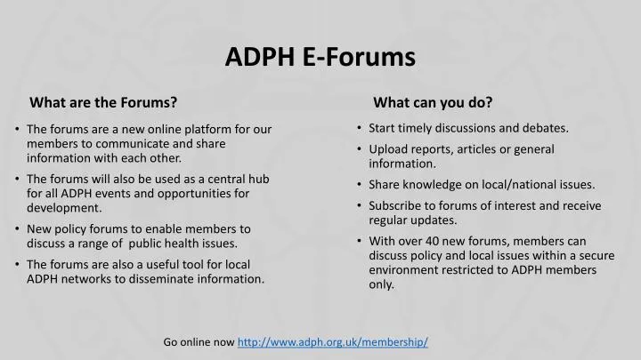 adph e forums