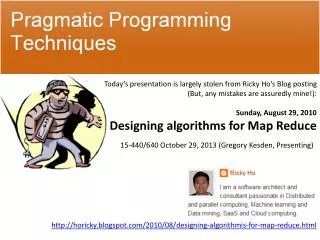 horicky.blogspot/2010/08/designing-algorithmis-for-map-reduce.html