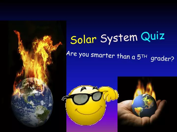 solar system quiz
