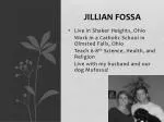 Jillian Fossa - slide 1