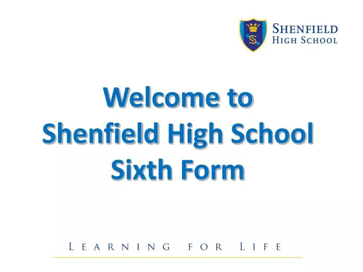 welcome to shenfield high school sixth form