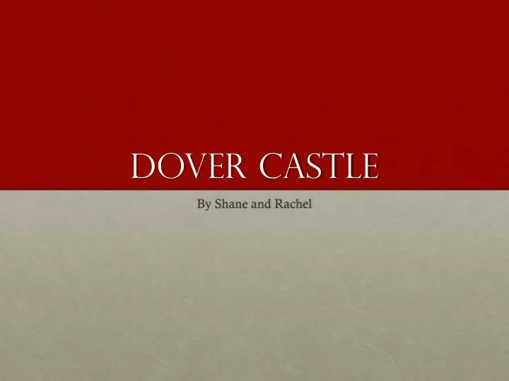 dover castle