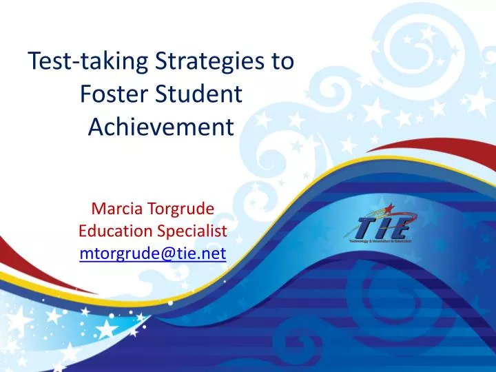 test taking strategies to foster student achievement