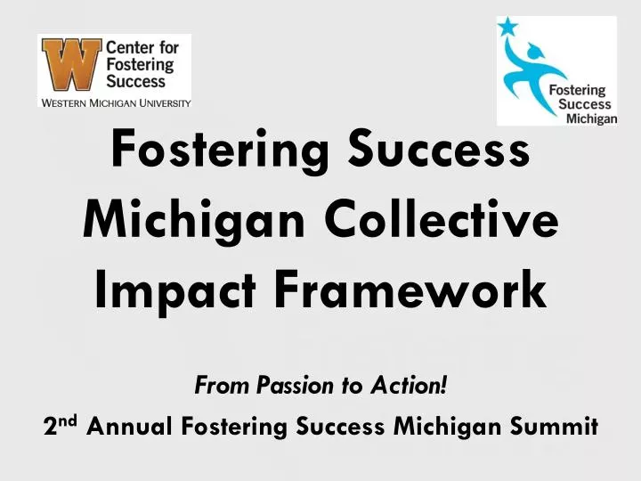 fostering success michigan collective impact framework