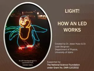 Light! How an LED works