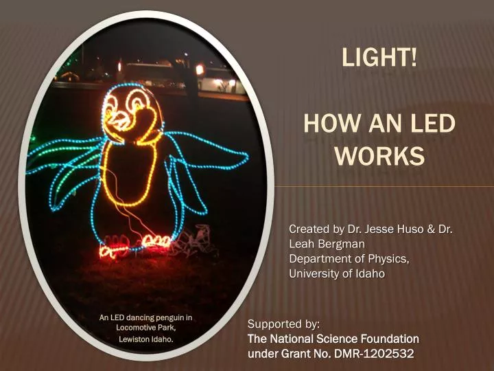 light how an led works