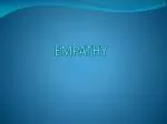 EMPATHY - slide 1