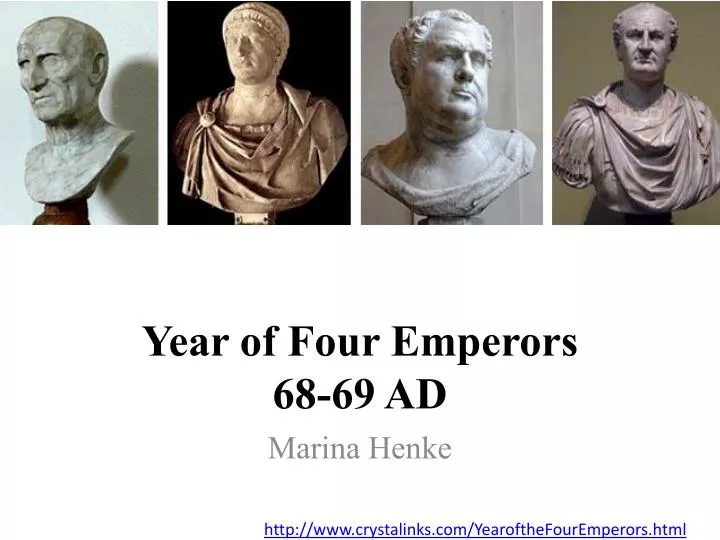 year of four emperors 68 69 ad