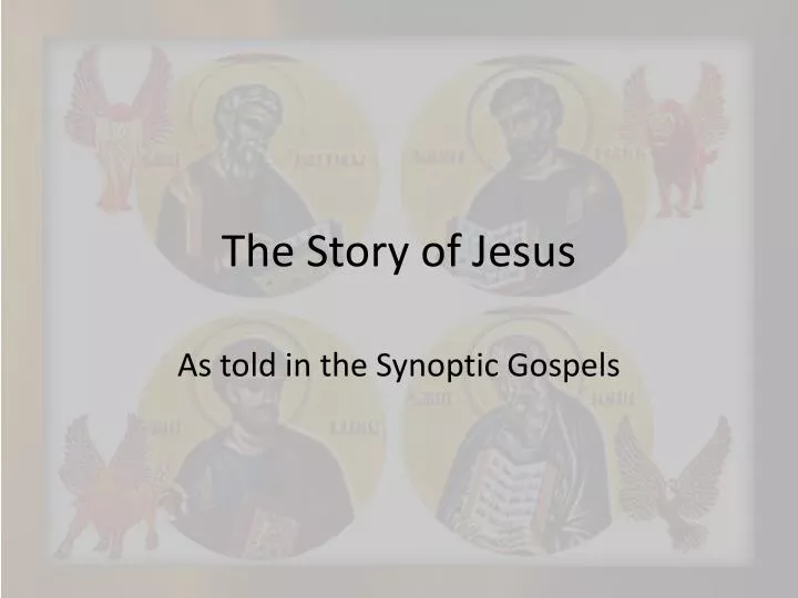 the story of jesus