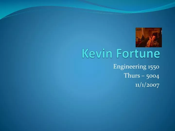 kevin fortune