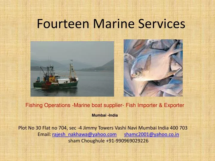 fourteen marine services