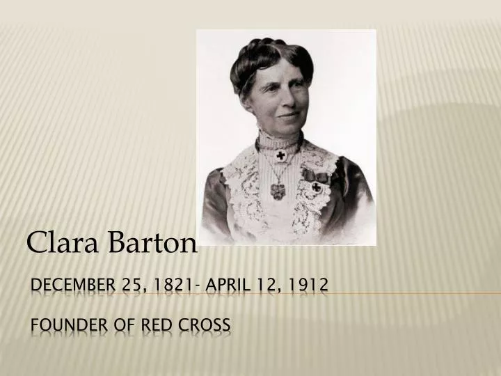 clara barton