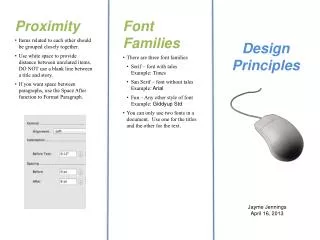 Design Principles