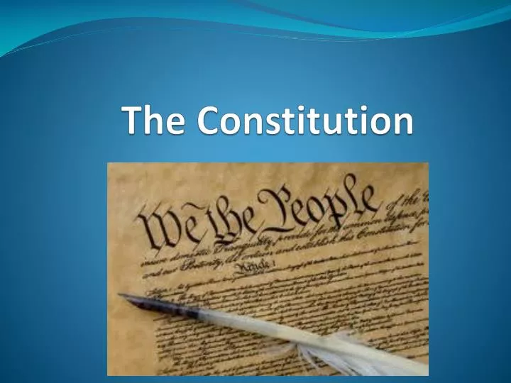 the constitution