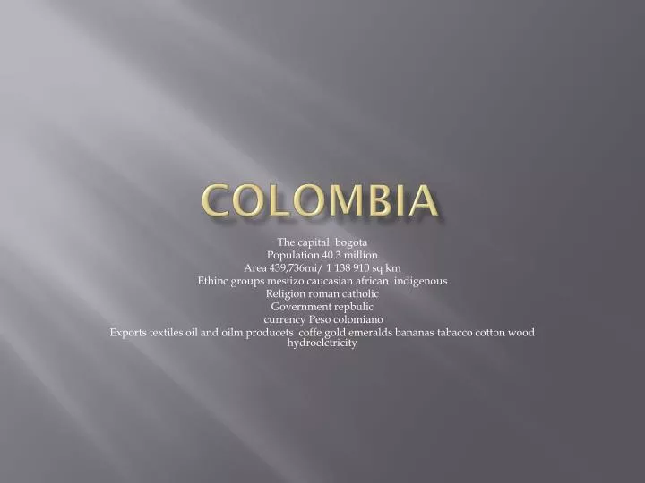 colombia