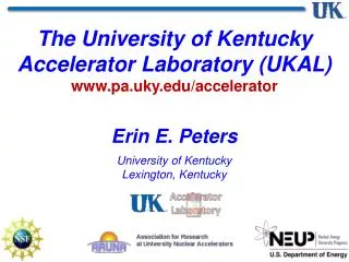 Erin E. Peters University of Kentucky Lexington, Kentucky