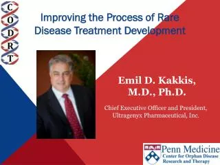Improving the Process of Rare Disease Treatment Development