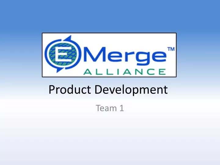 product development