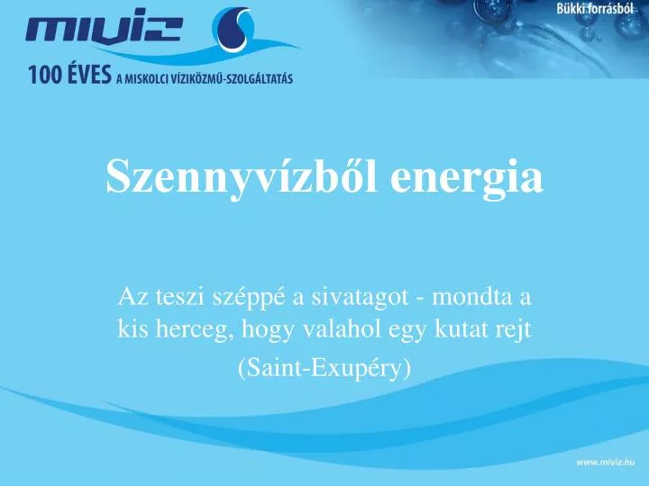 szennyv zb l energia