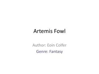 Artemis Fowl