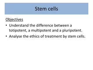 Stem cells