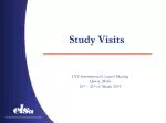 Study Visits - slide 1