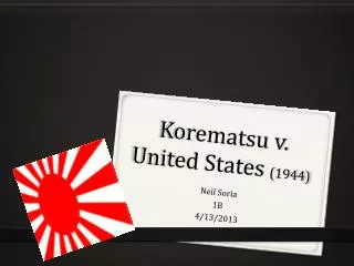 Korematsu v. United States (1944)