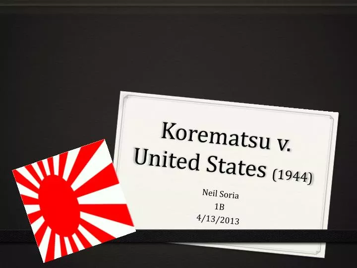 korematsu v united states 1944