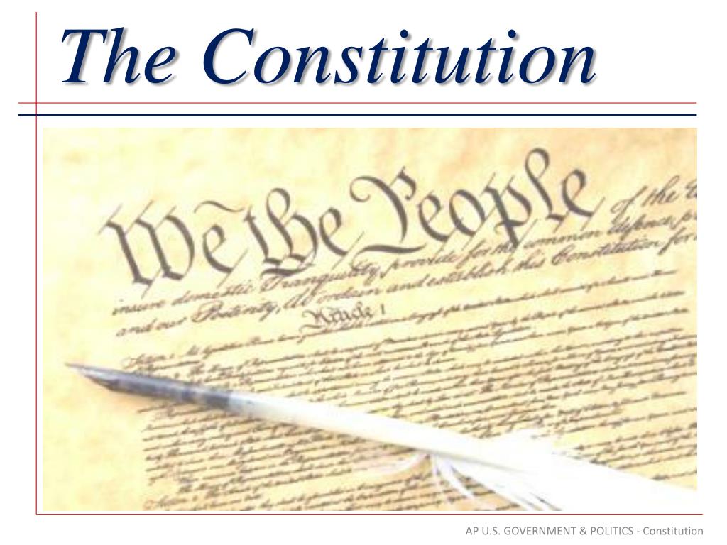 PPT - The Constitution PowerPoint Presentation, free download - ID:2807812