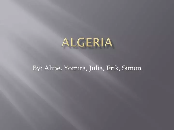 algeria