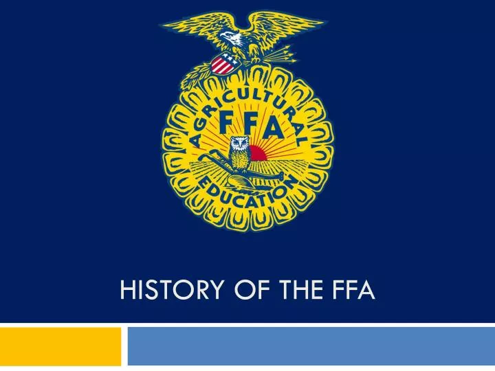 history of the ffa