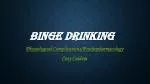 Binge Drinking - slide 1