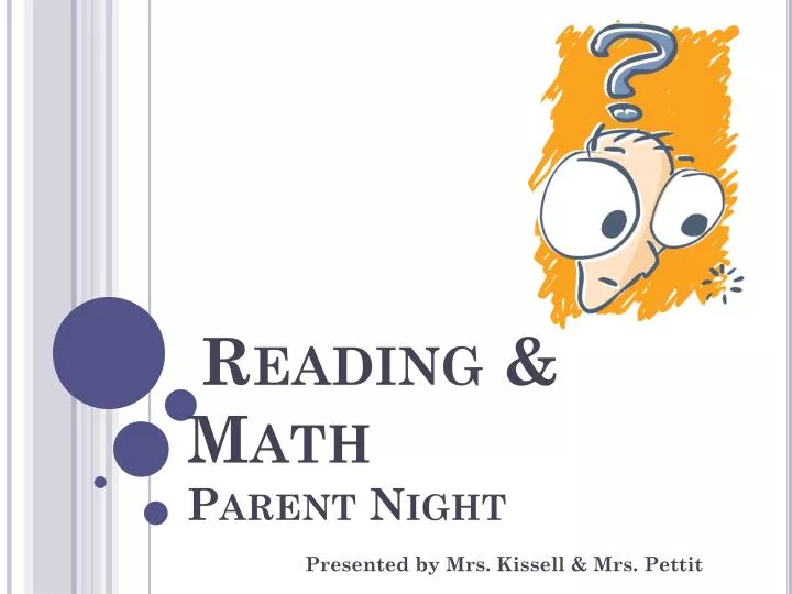 reading math parent night